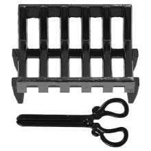 1 set 1:12 meubels voor poppenhuis met metalen houders