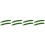 8Pcs Green Foam Cucumbers Artificial Lifelike Vegetable Models Decor 6