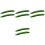 8Pcs Green Foam Cucumbers Artificial Lifelike Vegetable Models Decor 5
