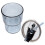 glaswasserbecher -flasche saftbecher mit deckel & 1