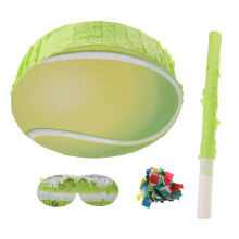 1 Set Tennis Piñata Für Kinder Geburtstag Mit Schläger Und Konfetti