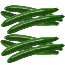 24 Pcs Artificial Cucumber Display Props