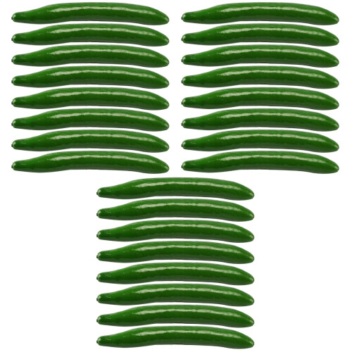 24 Pcs Artificial Cucumber Display Props 2