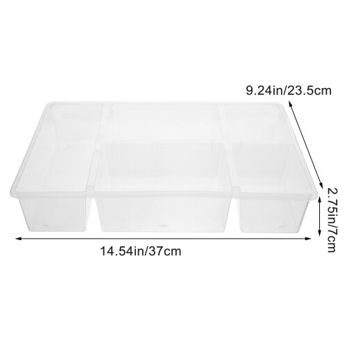 cutlery tray drawer storage box for kitchen flatware organization 2