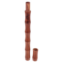 simple rosewood incense stick holder tube