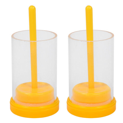 2 sets marker bottles plastic beekeeping marking cages