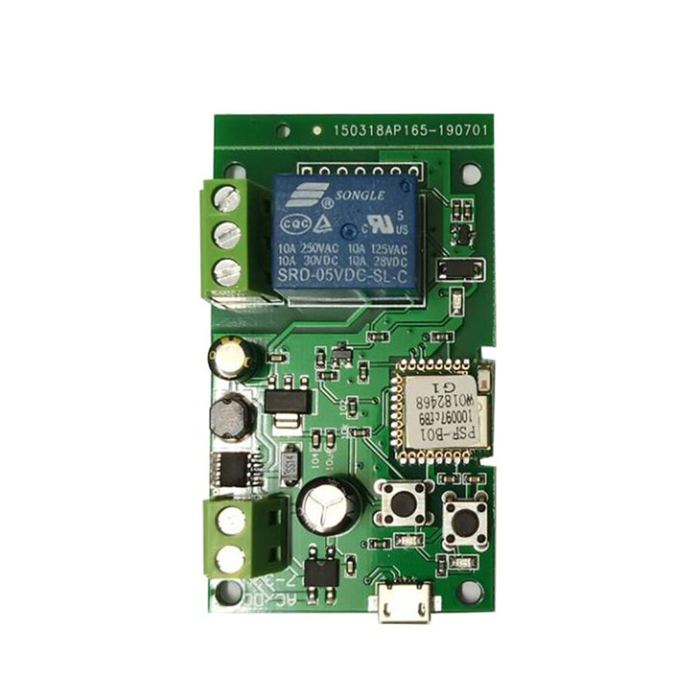 WiFi Relay Switch Module Self-locking Antiflaming Replacement Circuit-image-OPC-PKKDXPY-NEW