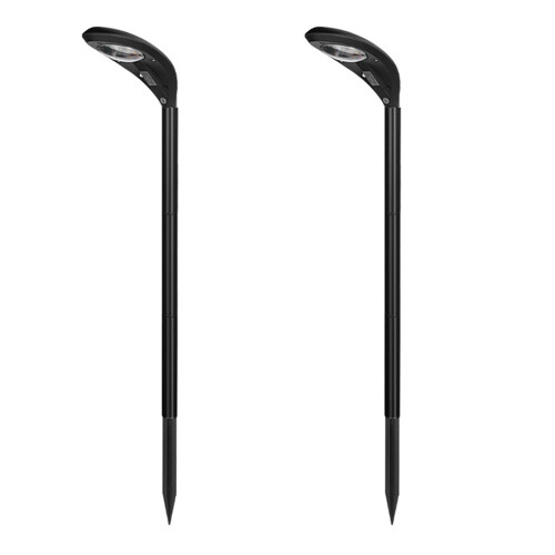 2 6000k solar-led- für garten, 2