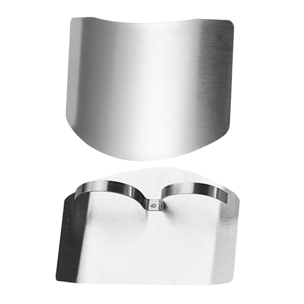 Villcase 2Pcs Stainless Steel Finger Guard For Cutting Vegetables And Food