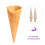 2pcs ice cream cone molds diy baking roller cake kitchen tools 9