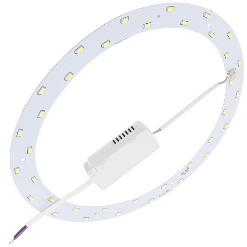 18w 220v- smd 5630 36-led circular ceiling light pure white