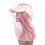 flexible mosquito hat with mesh face protector for outdoor pink 1