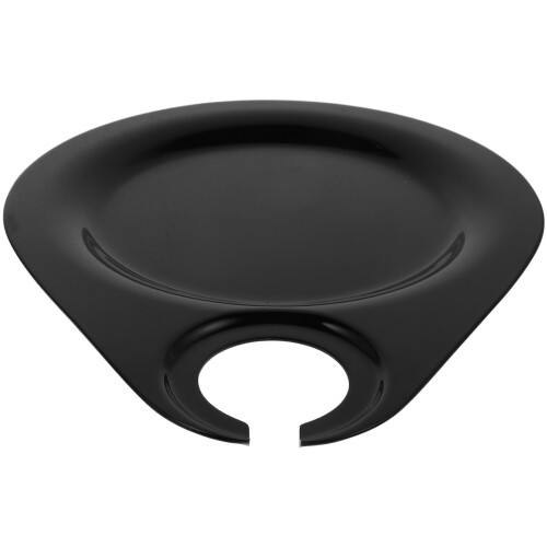 cheese board with glass holder for outdoor use