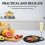 cheese board with glass holder for outdoor use 3