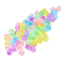 40Pcs Clear Plastic Fillable Capsules For Gumball Vending Claw Machine
