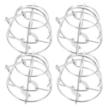 4pcs fire sprinkler cage wall mounted iron wire cover