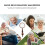 handheld magnifier classic reading glass for elders 10
