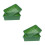 4 pcs plastic flat tray, rectangular hollow for plants 9