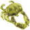 simulated crab throw pillow realistic stuffed plush marine decor 1