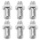 6 pezzi ugello estintore 500 ml - 1 l, accessorio per estintore 10