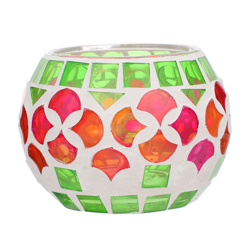 Kolorowy śWiecznik Szklany Do Dekoracji Domu I StołU-image