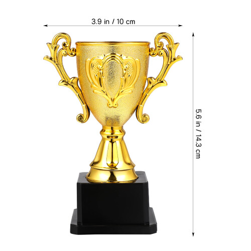 troféu de plástico infantil para competições esportivas e acadêmicas 1