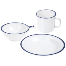 melaminschalen-set mit schale, tasse, teller für , restaurant