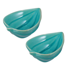 2 keramikschalen für ätherische öle, duftölteller spa & beauty