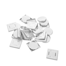 30St Duurzame Zilveren Aluminium Oogschaduw Pannen Voor DIY En