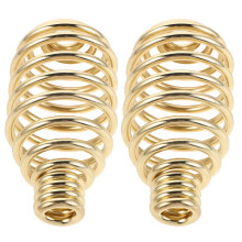 2 griff mit feder für grills öfen einbau schrank golden