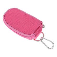 tragetasche für 2 ml ätherische öle mit schlüsselhülle, pink