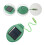 2 led solar leuchte außen grün 8