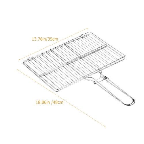 grillkorb mit klappverschluss für und gemüse 2