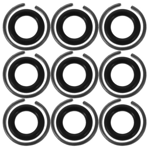 9 einschlagschlüssel-sicherungsringe 1/2 zoll mit o-ring