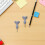 2 blindenschrift-stylus sattelform, schreibwerkzeug grau 6