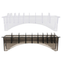 2-teiliger clipperkamm-halter mit box für salon und zuhause