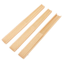 3 uds. marco plegable bambú sin acabar, kit diy beige