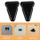 soporte silicona diapasón antideslizante base triangular 3 10