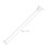 adjustable adhesive shower curtain tension rod 1 pair 2