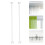 adjustable adhesive shower curtain tension rod 1 pair 4