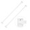 adjustable adhesive shower curtain tension rod 1 pair 6
