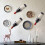 6 pcs iron wall mounted spiral wine rack for home or restaurant use 3