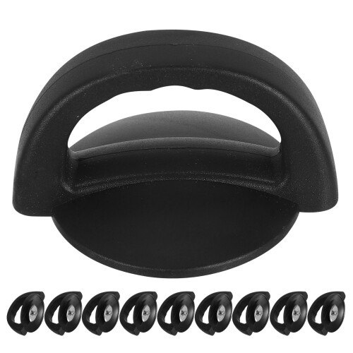 Lid Knob Replacement Black 10set