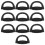 Lid Knob Replacement Black 10set 10