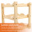 Wooden Rack Practical Storage Rack Useful Holder 7