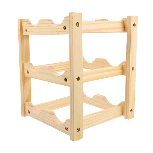 Wooden Rack Practical Storage Rack Useful Holder 1
