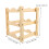 Wooden Rack Practical Storage Rack Useful Holder 9