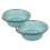 2pcs Plastic Wash Basin with Handle for Bathroom Laundry Feet 1