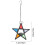 colorful hanging pentagram candle holder lantern 2