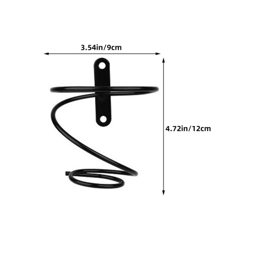 2pcs wall mounted rack metal holder for home kitchen bar 1
